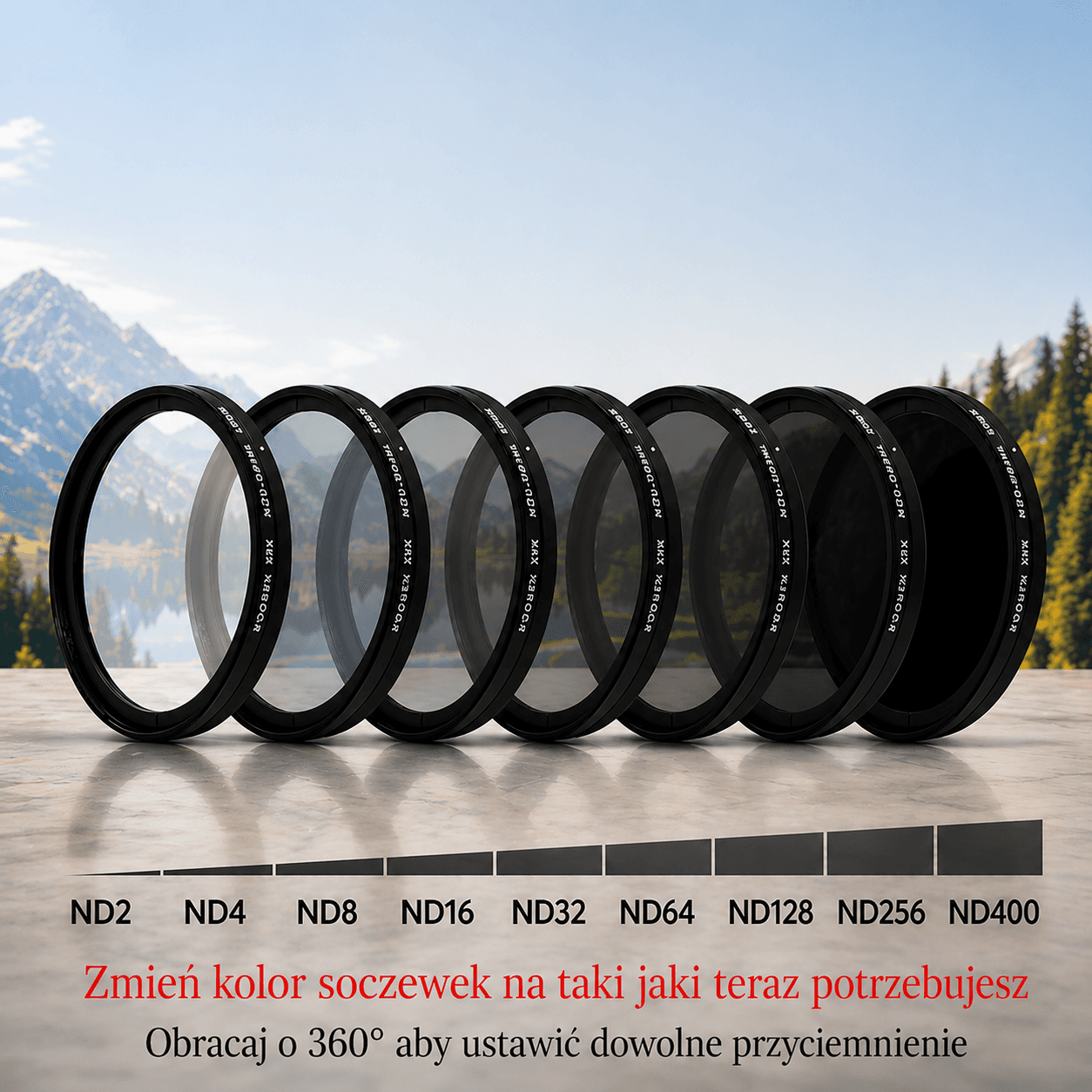 Okularsy - Przeciwsłoneczne Okulary z regulacją przyciemnienia