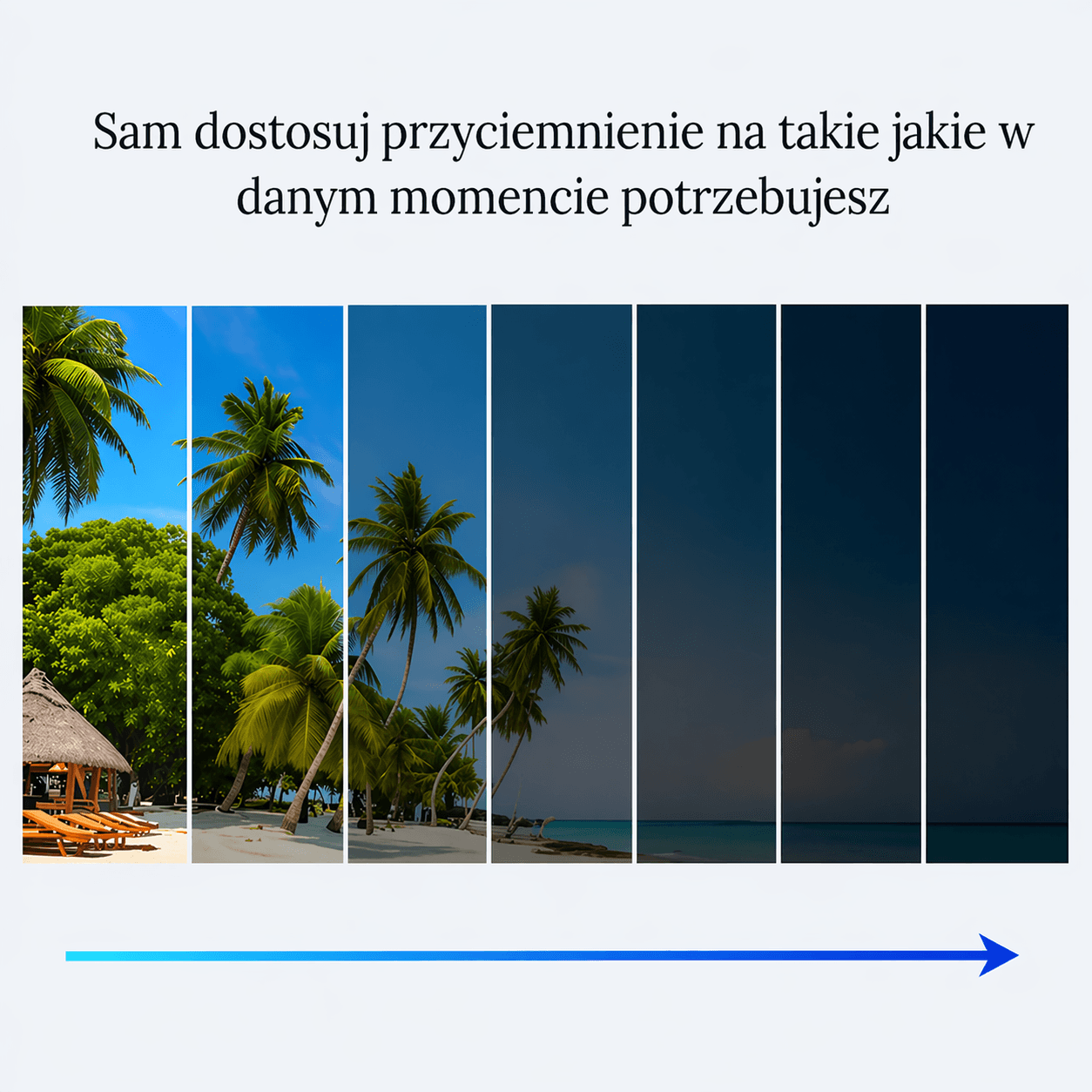 Okularsy - Przeciwsłoneczne Okulary z regulacją przyciemnienia